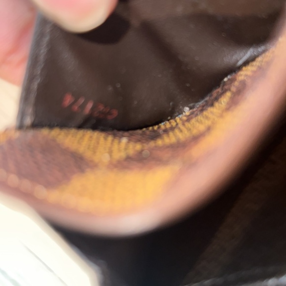 Louis Vuitton Damier Ebene vintage wallet‎ - Picture 11 of 11